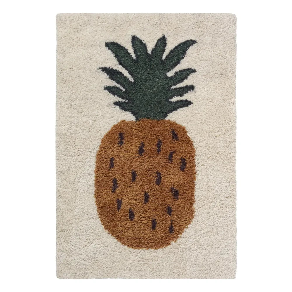 Ferm Living Kids - Fruiticana Pineapple Wool Rug