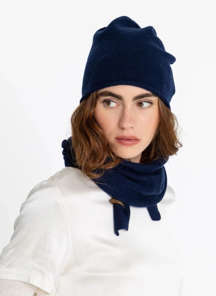 Smallable Woman - Juline Merino Wool Scarf | Navy