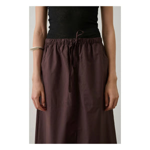Soeur - Agadir Cotton Skirt | Burgundy