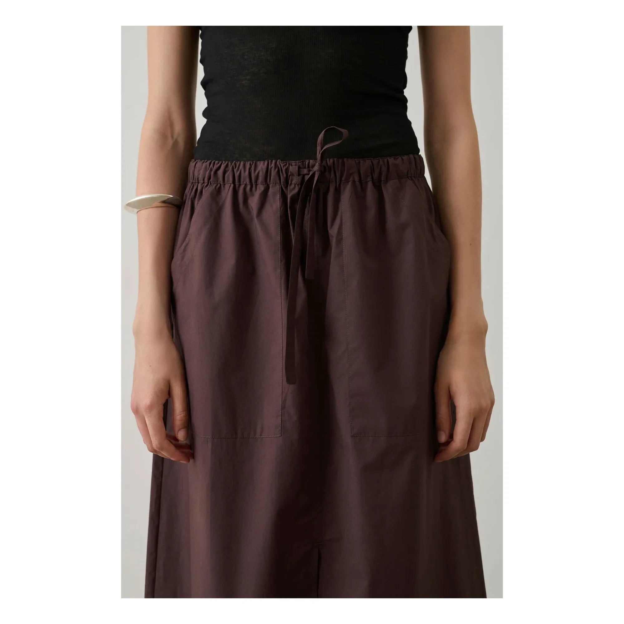 Soeur - Agadir Cotton Skirt | Burgundy