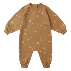 Rylee + Cru - Golden Star Raglan Jumpsuit | Mustard