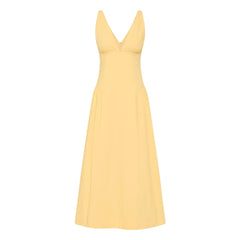 Posse - Lindie Cotton Dress | Yellow
