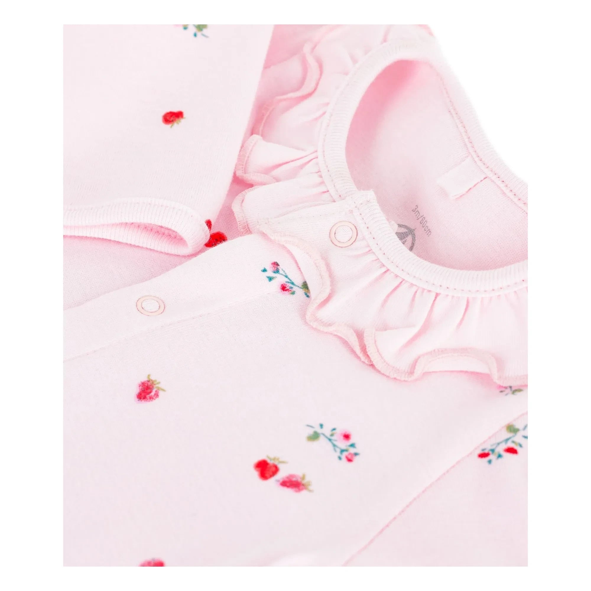 Petit Bateau - Organic Cotton Printed Dors Bien Pajamas | Pink