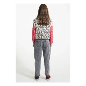 Piupiuchick - Jean Mom Faded | Black