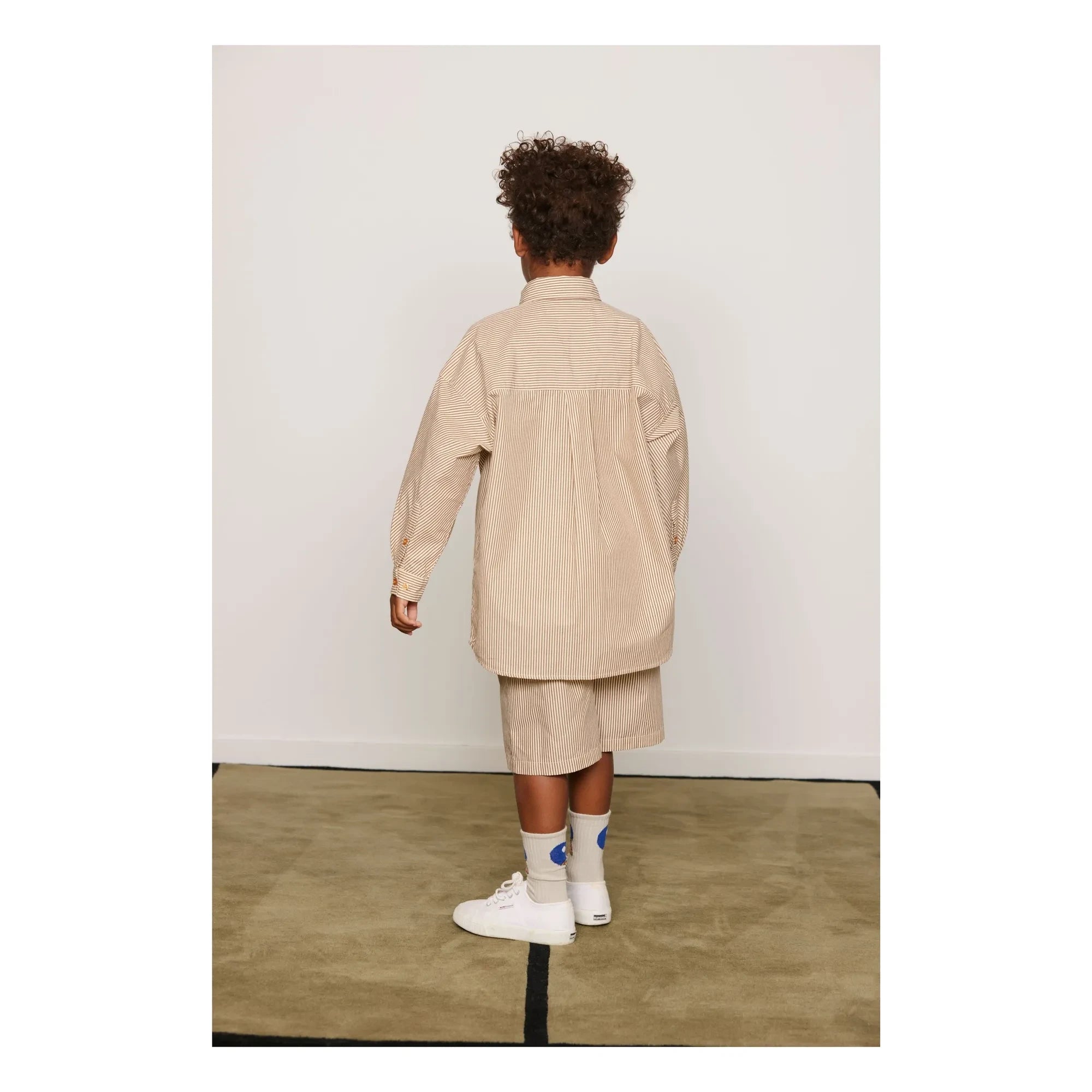 Mini Rodini - Set of 3 Organic Cotton Ping Pong Socks | Ecru