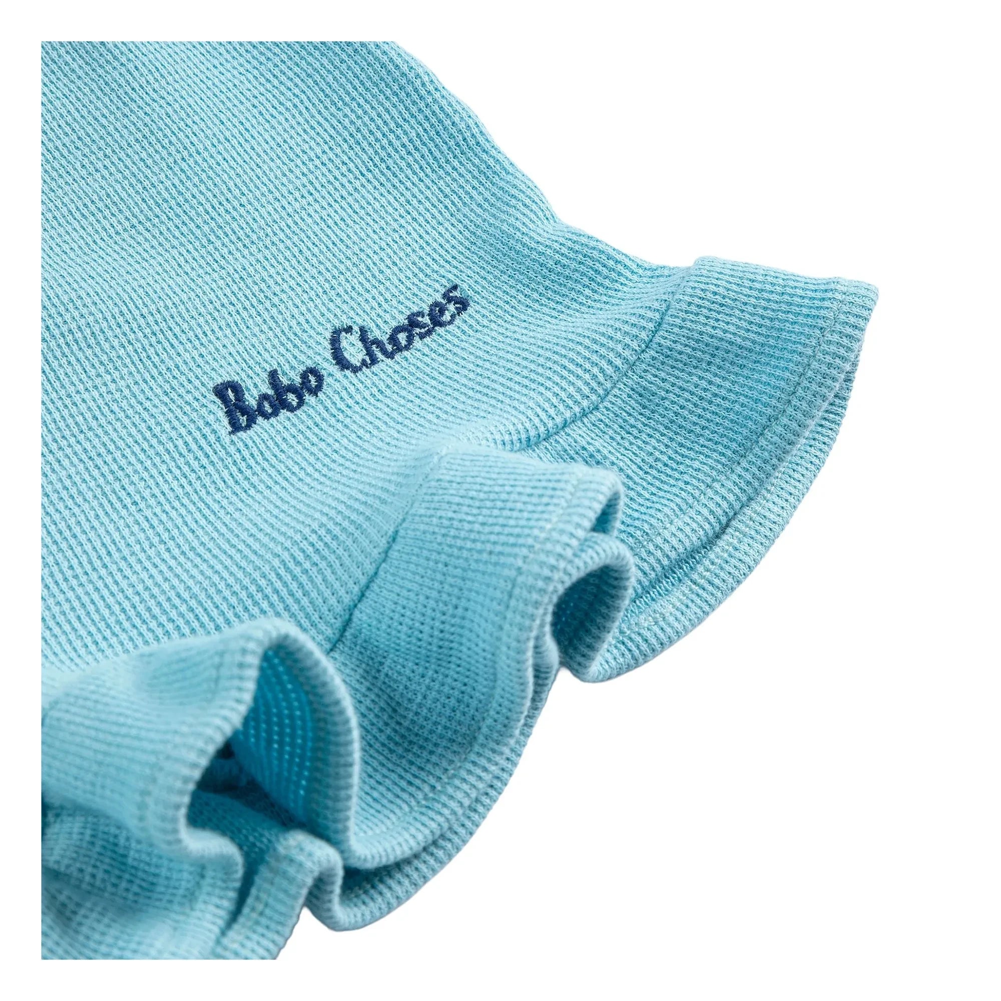 Bobo Choses - Bobo Choses Organic Cotton Ruffled Shorts | Light Blue