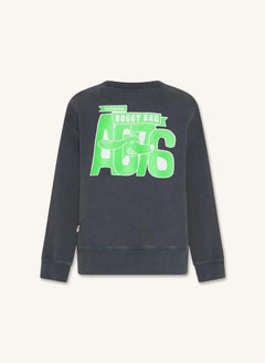 AO76 - Oscar Doggy recycled cotton sweatshirt | Charcoal gray