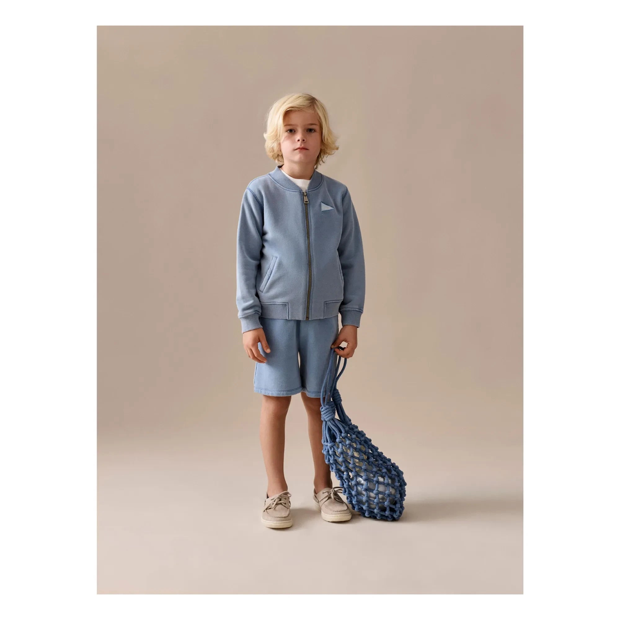 Bonpoint - Egon Bermuda şort | Azure blue
