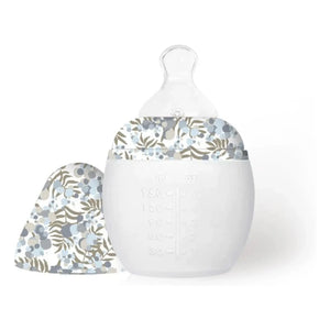 Elhée - Mimosa Field Medical Silicone Baby Bottle and Physiological Pacifier - Elhée x Liberty | Light Blue