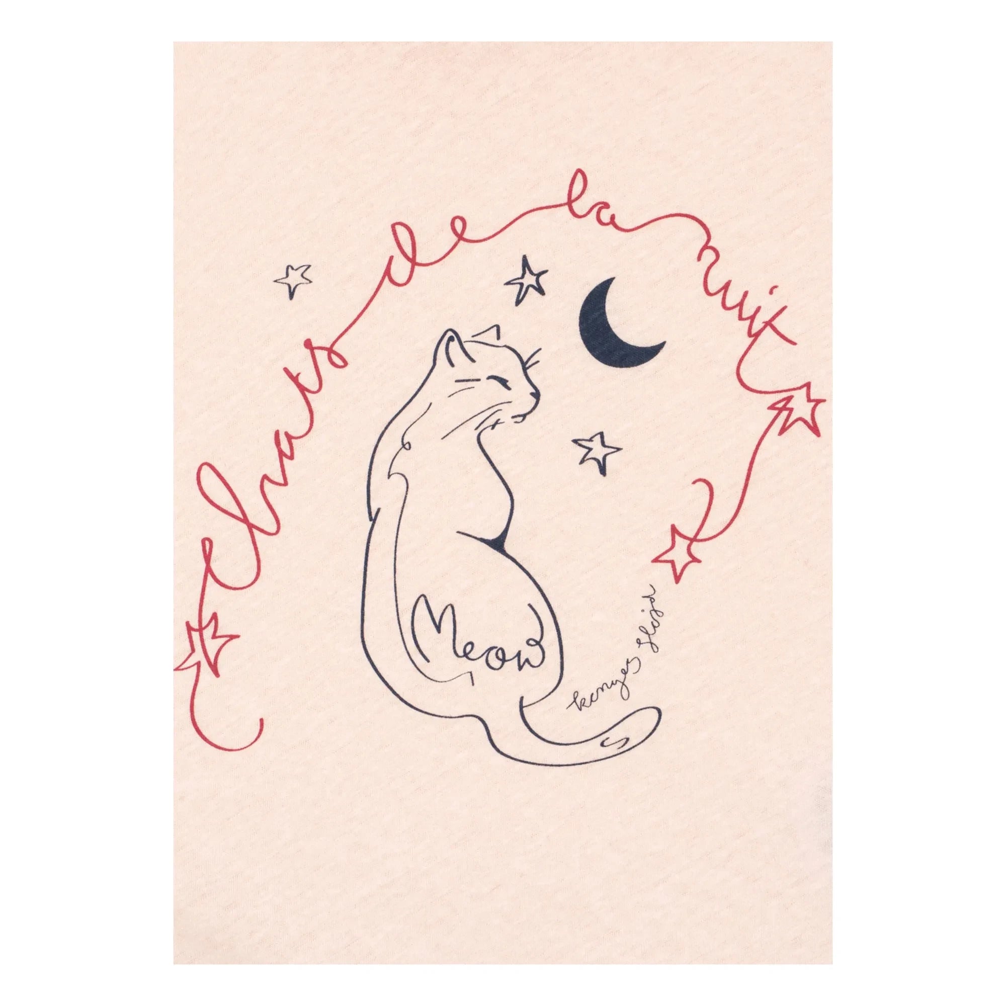 Konges Sløjd - Era Chat T-shirt Linen and organic cotton | Pink