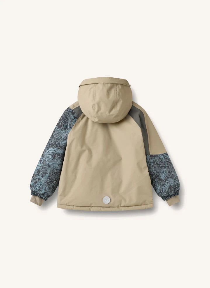 Wheat - Sneen Ski Jacket Made from Recycled Fibers | Sand