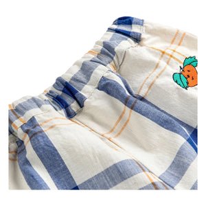 Bobo Choses - Organic Cotton Checkered Pants | Off-white