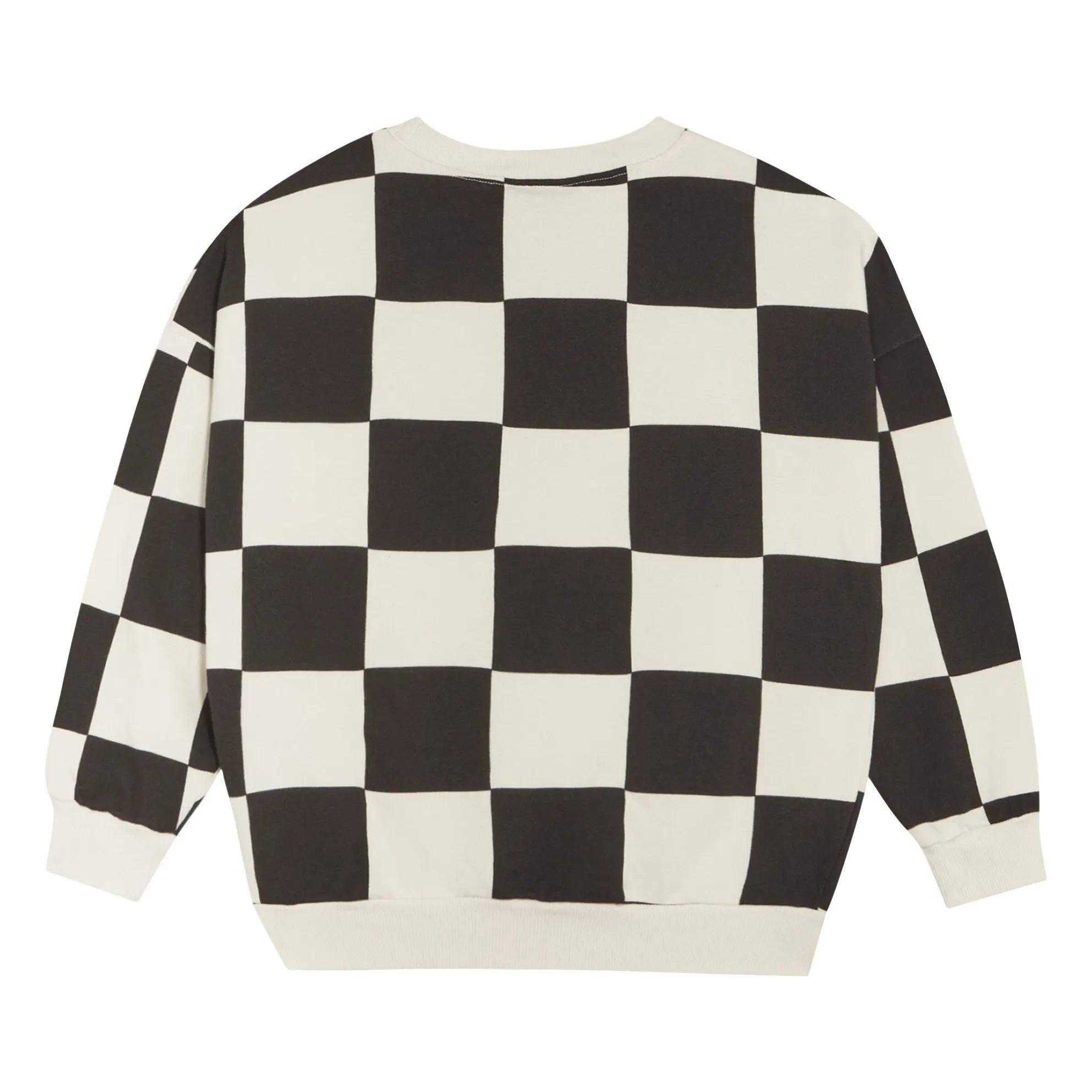 The Campamento - Damier sweatshirt | Ecru