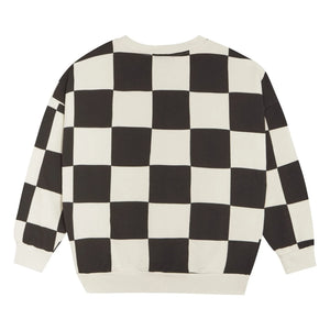 The Campamento - Damier sweatshirt | Ecru