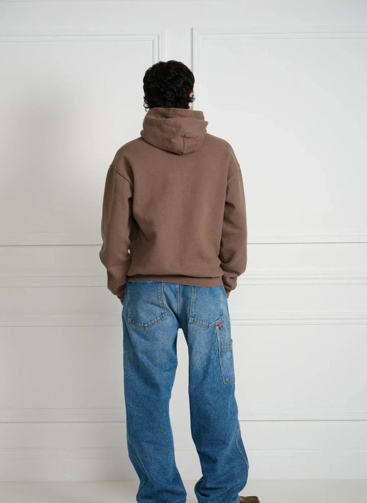 Wild Donkey - Pamuklu Swing Sweatshirt | Açık kahverengi