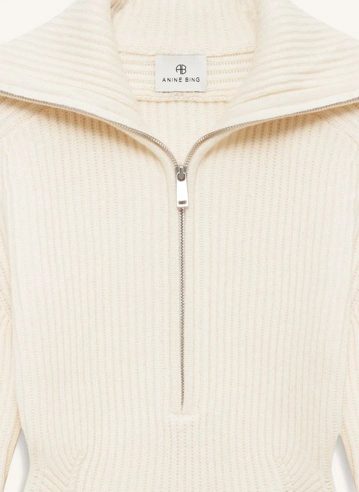 Anine Bing - June Wool and Cashmere Cardigan | Ecru