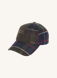 Barbour - Galingale tartan şapka | Yeşil