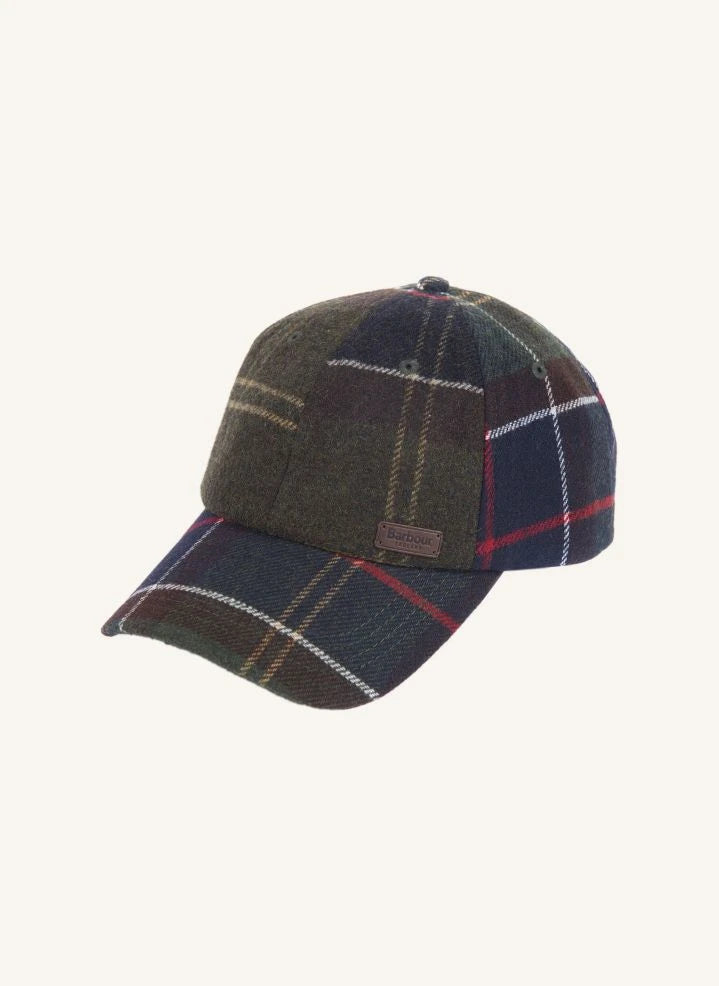 Barbour - Galingale tartan şapka | Yeşil