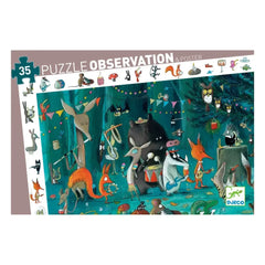 Djeco - The Orchestra Observation Puzzle - 35 Pieces