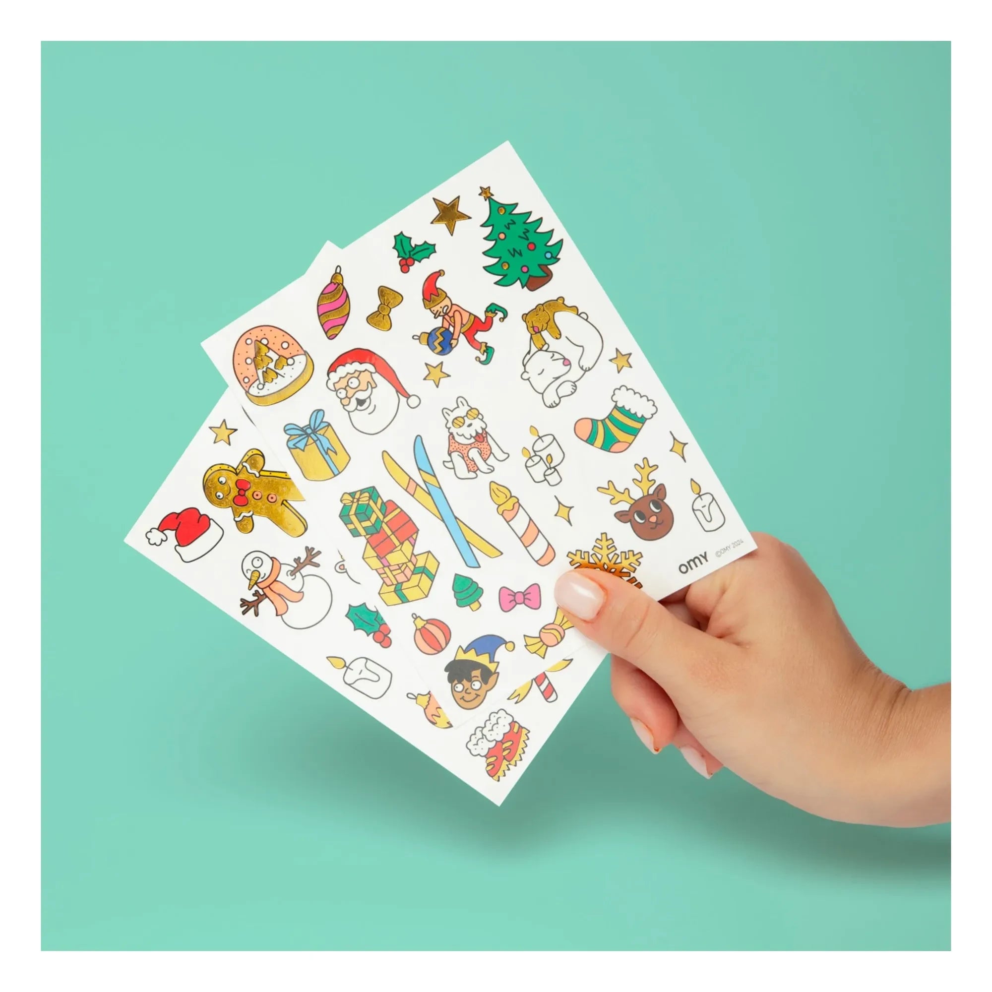 Omy - Temporary Tattoos Ho Ho Ho!