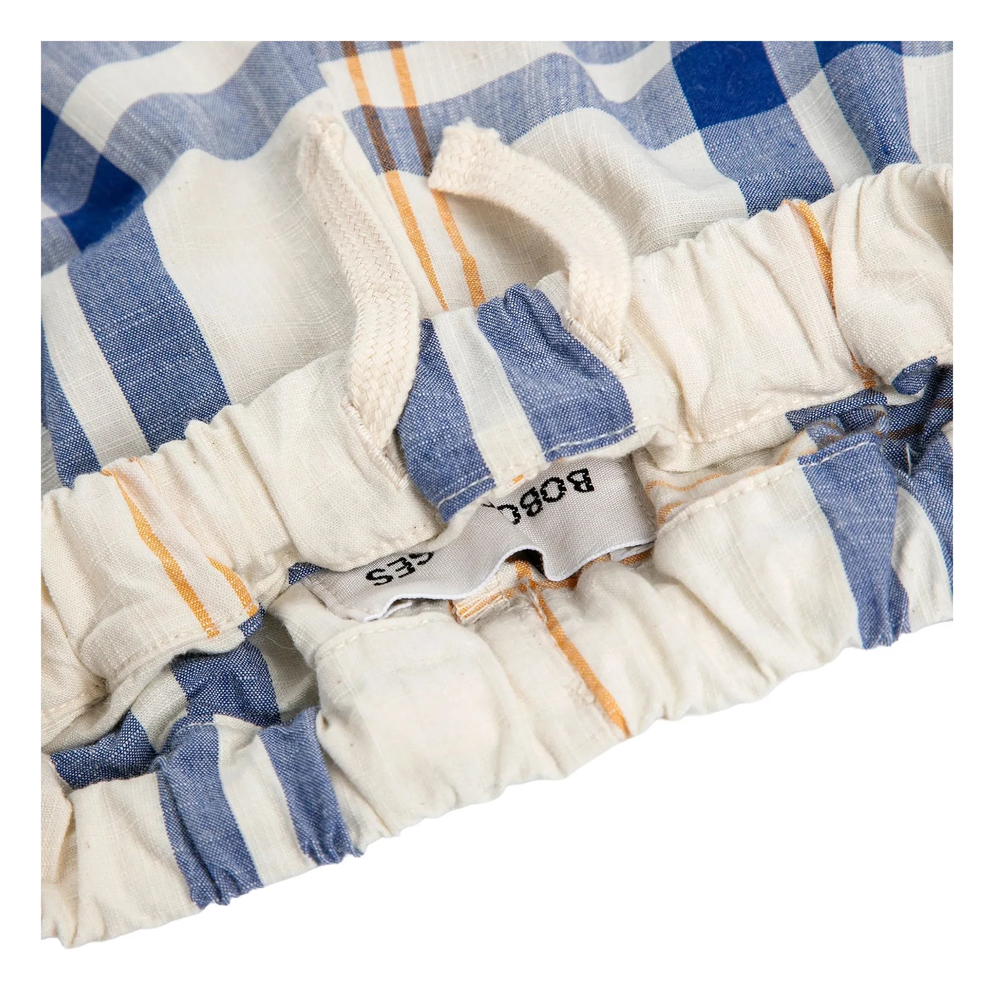 Bobo Choses - Organic Cotton Checkered Pants | Off-white