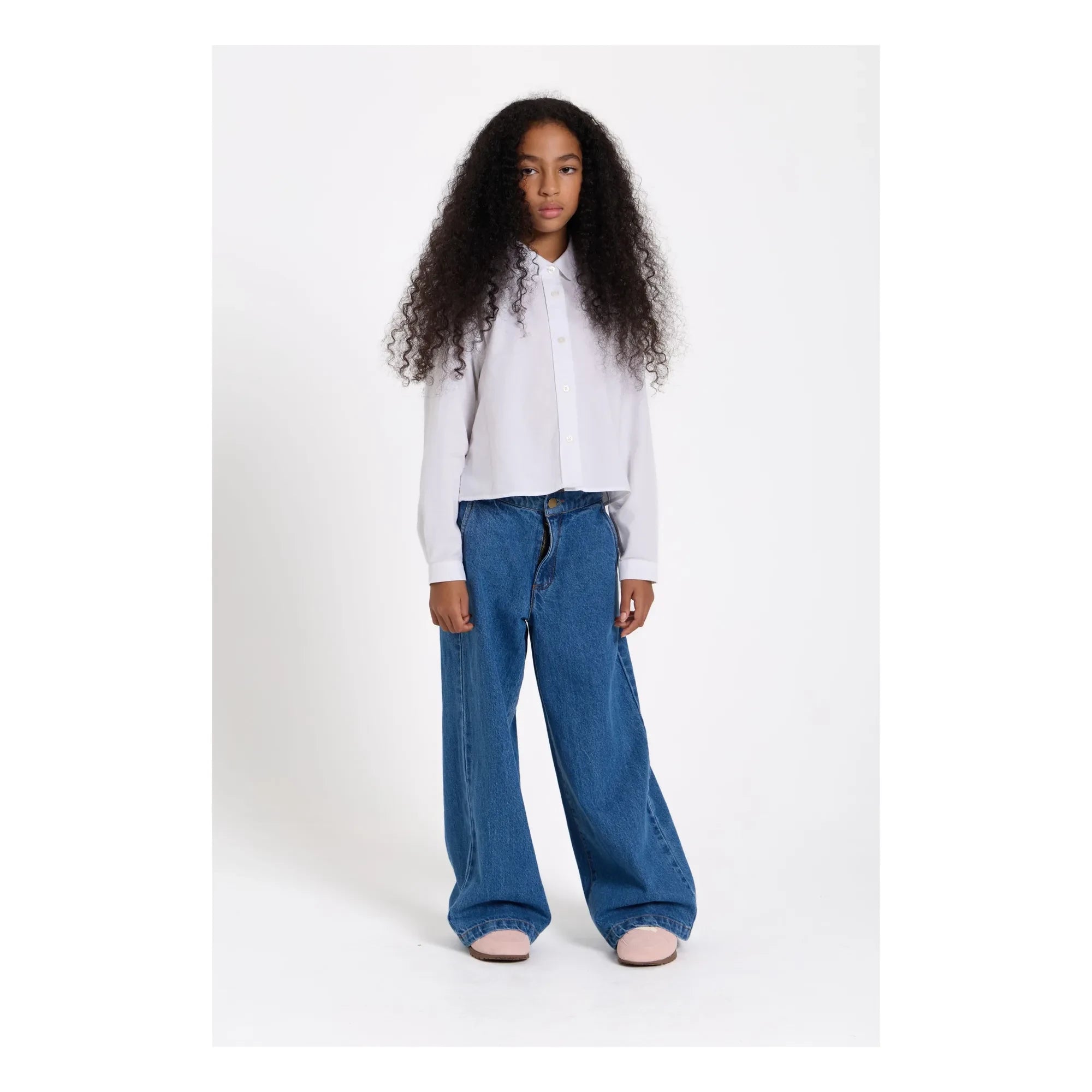 Smallable Kid - Clara Short Shirt | White