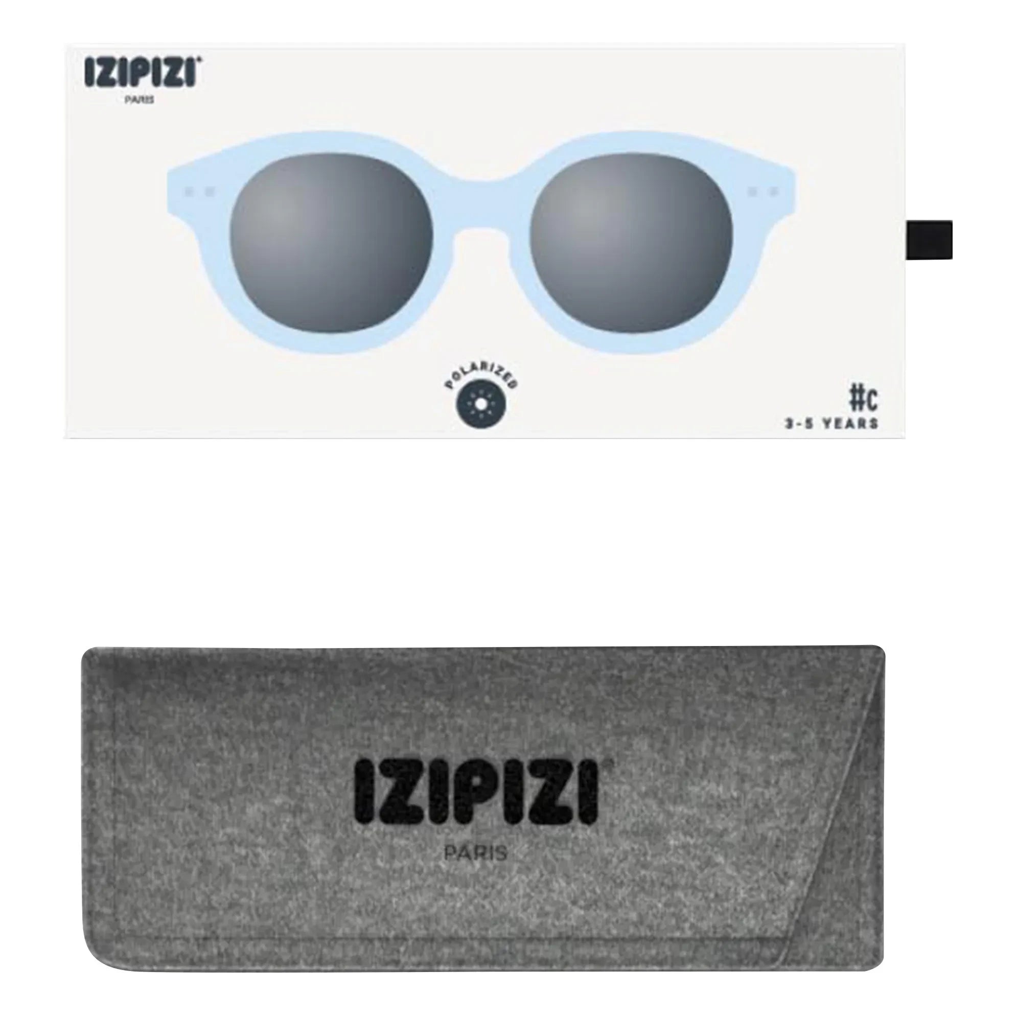 IZIPIZI - #C Children's Plus Sunglasses | Light Blue