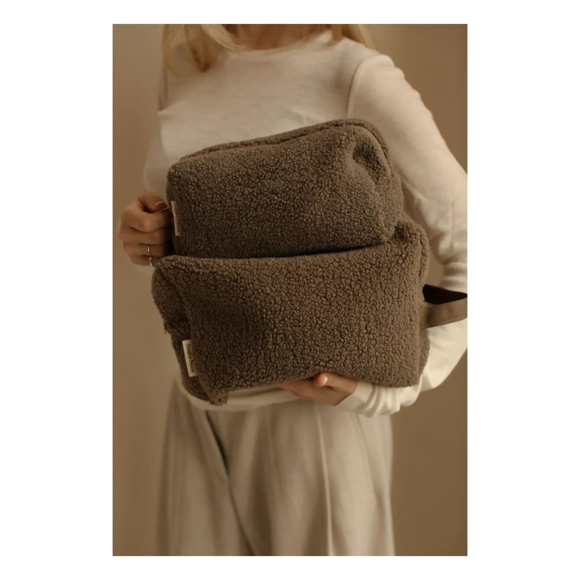 Studio Noos - Large Travel Grooming Case | Brown