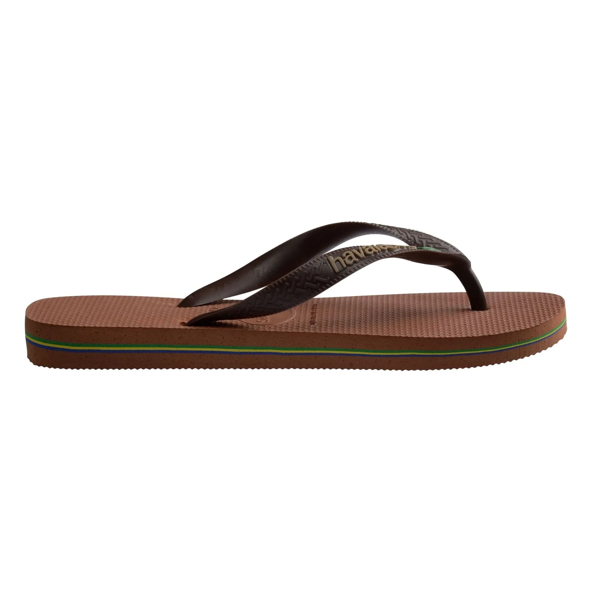 Havaianas - Brasil Logo Flip Flops | Brown