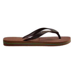 Havaianas - Brasil Logo Flip Flops | Brown