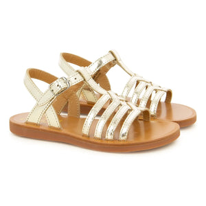 Pom d'Api - Plagette New Salomé Sandals | Orange