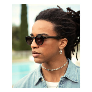IZIPIZI - Polarized Sunglasses #C | Gloss black