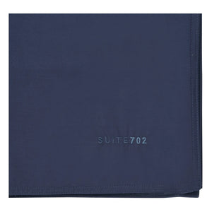 Suite 702 - Organik Percale Nevresim Kılıfı | Lacivert