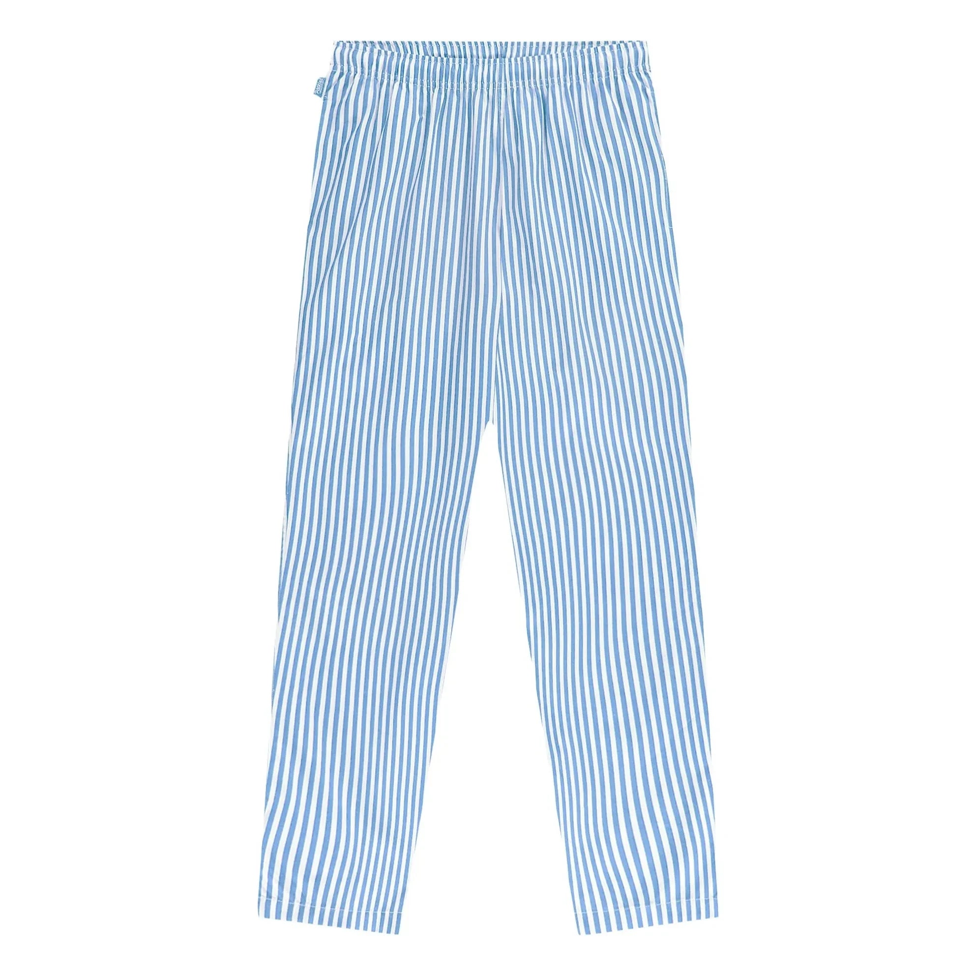 Pockies - Çizgili Pijama Pantolonu | Mavi