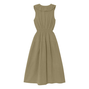 Xirena - Desa Cotton Dress | Olive Green