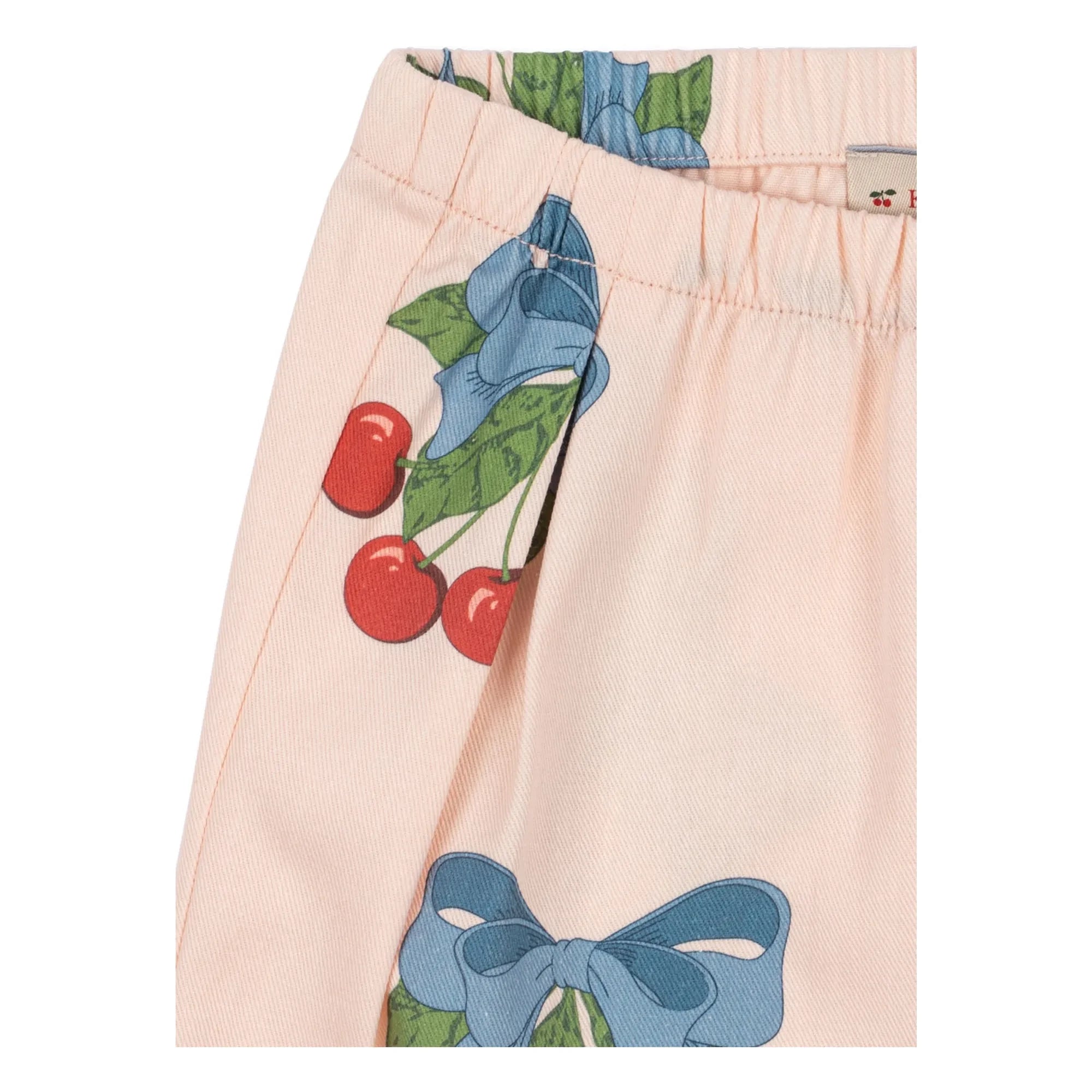 Konges Sløjd - Frankie Cherries Organic Cotton Pants | Pink