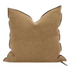 Maison de Vacances - Vice Versa Formentera Canvas Cushion | Cappuccino