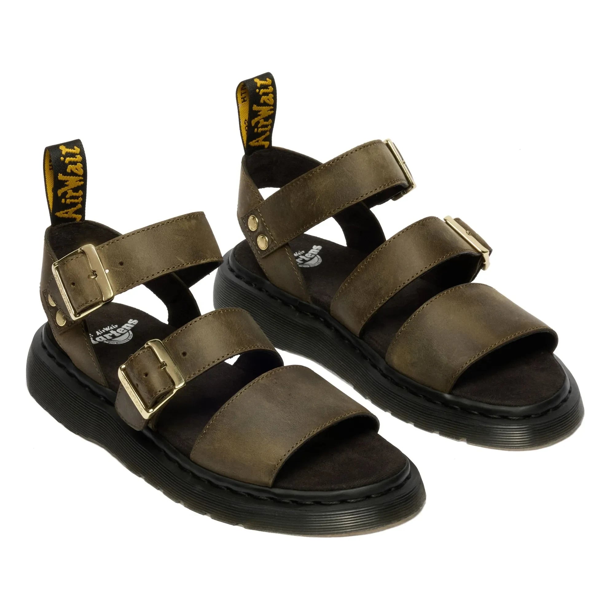Dr Martens - Gryphon Sandals | Olive