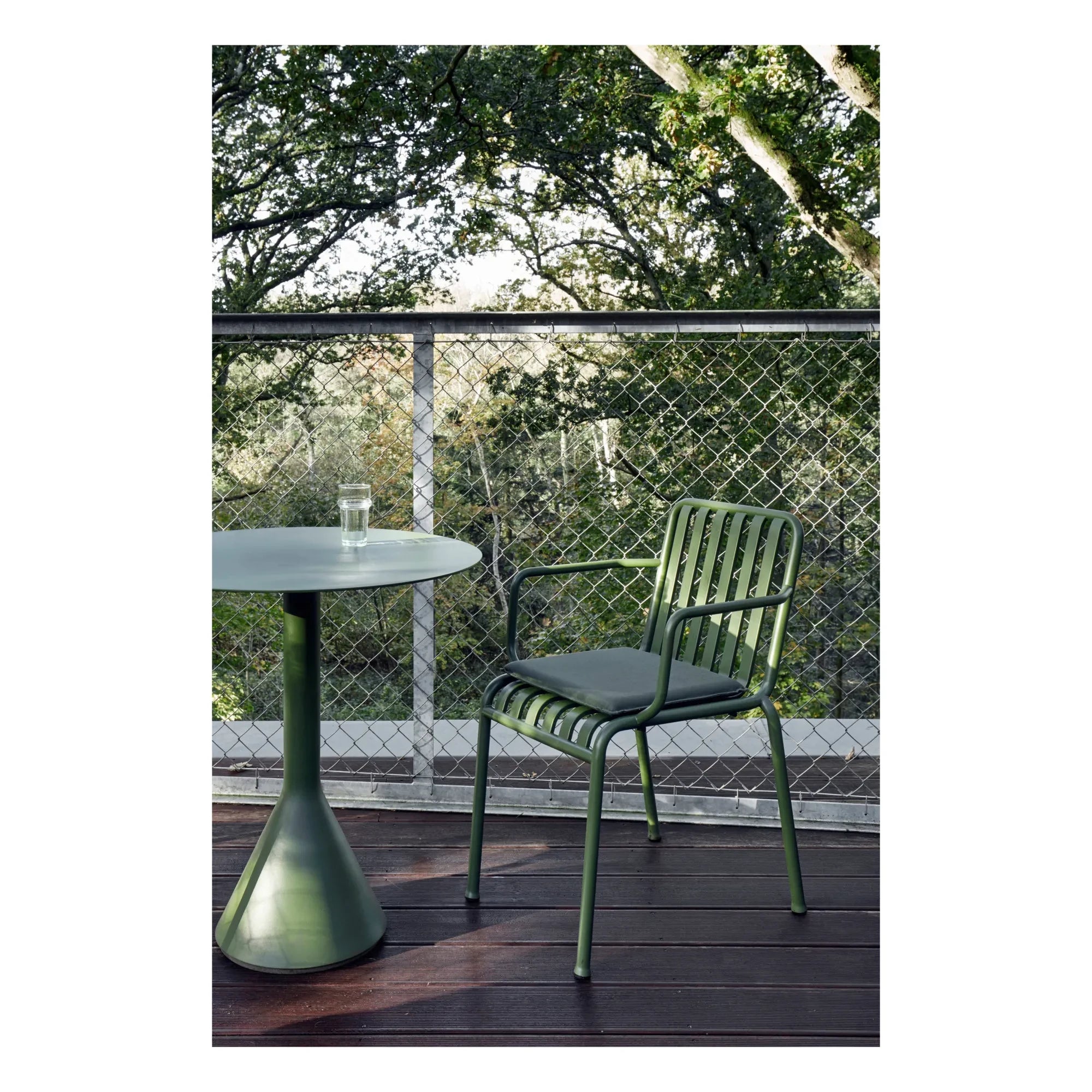 Hay - Ronan and Erwan Bouroullec Design Palissade Dining Chair | Olive Green