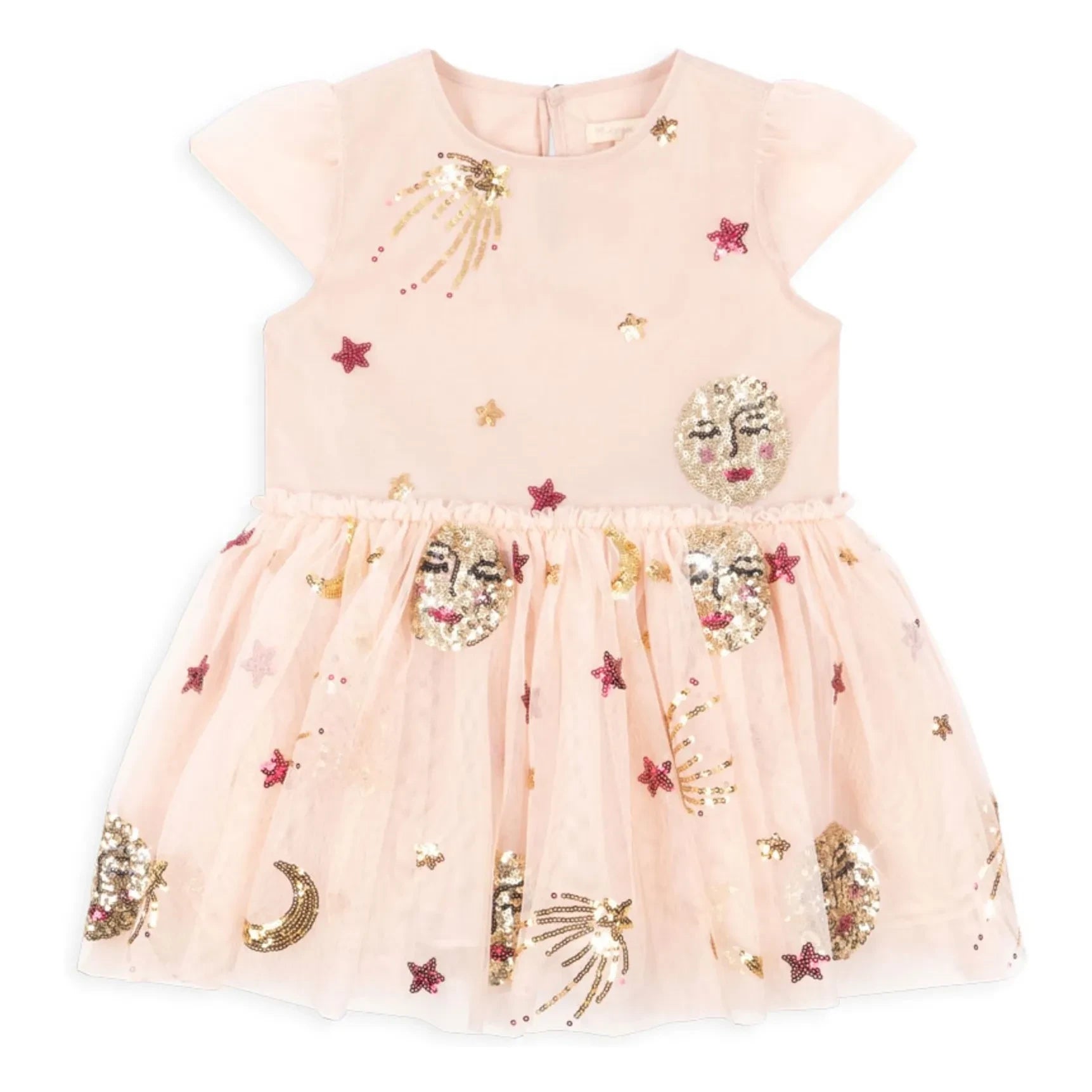 Konges Sløjd - Odette Sequin Tulle Dress | Light Pink