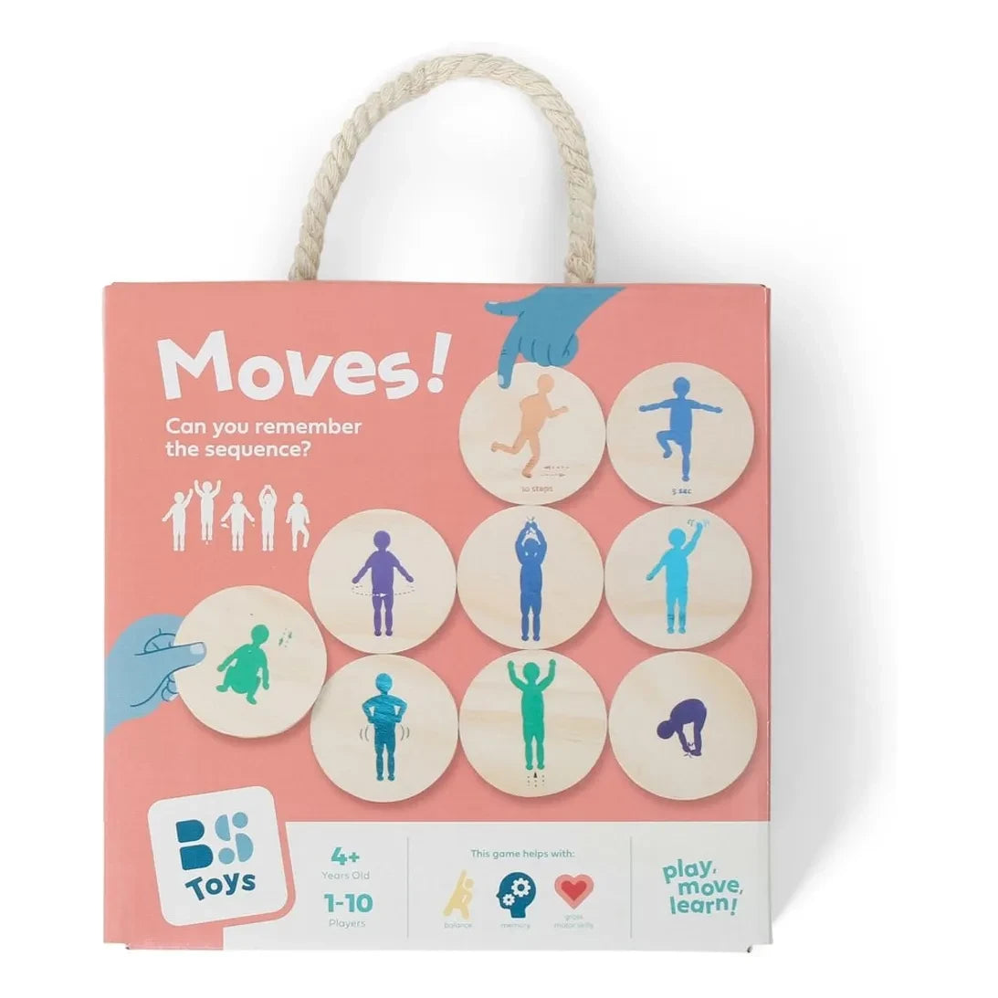 BS Toys - Moves Memo Game