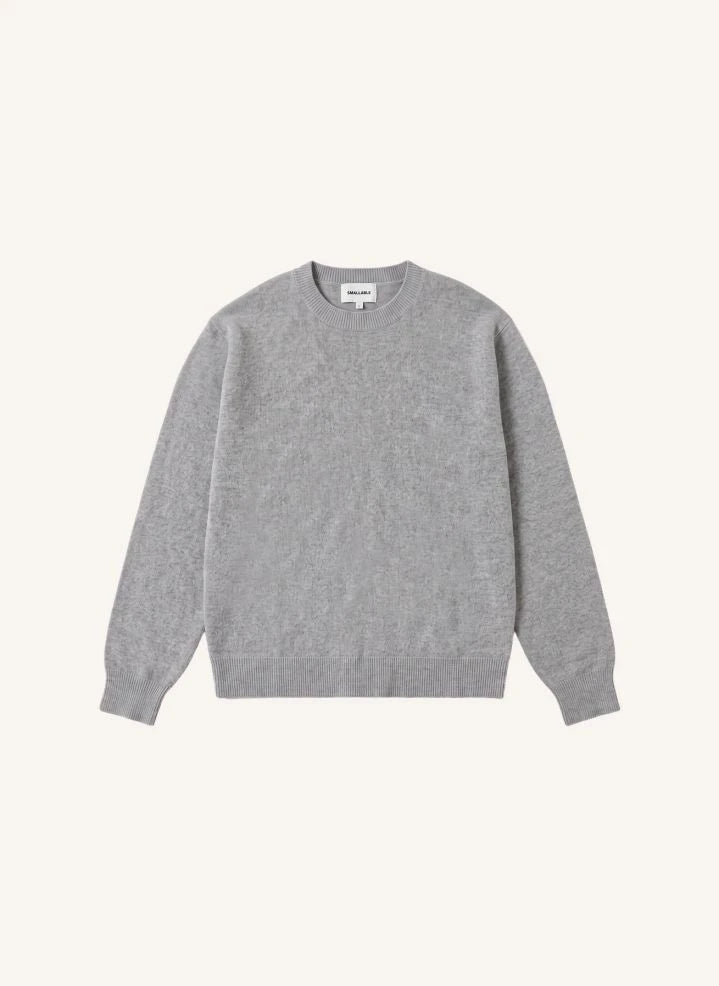 Smallable Man - Mozart Merino Wool Sweater | Marl Grey