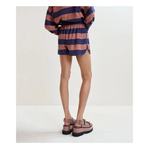 Essentiel Antwerp - Jalana Striped Shorts | Blue