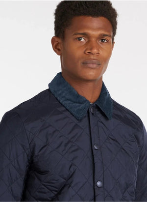 Barbour - Heritage Liddesdale Kapitone Ceket | Lacivert