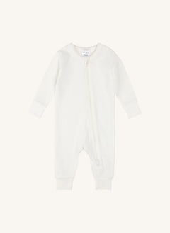 Petit Lem - Ribbed Modal and Organic Cotton Sleeveless Pajama | Beige