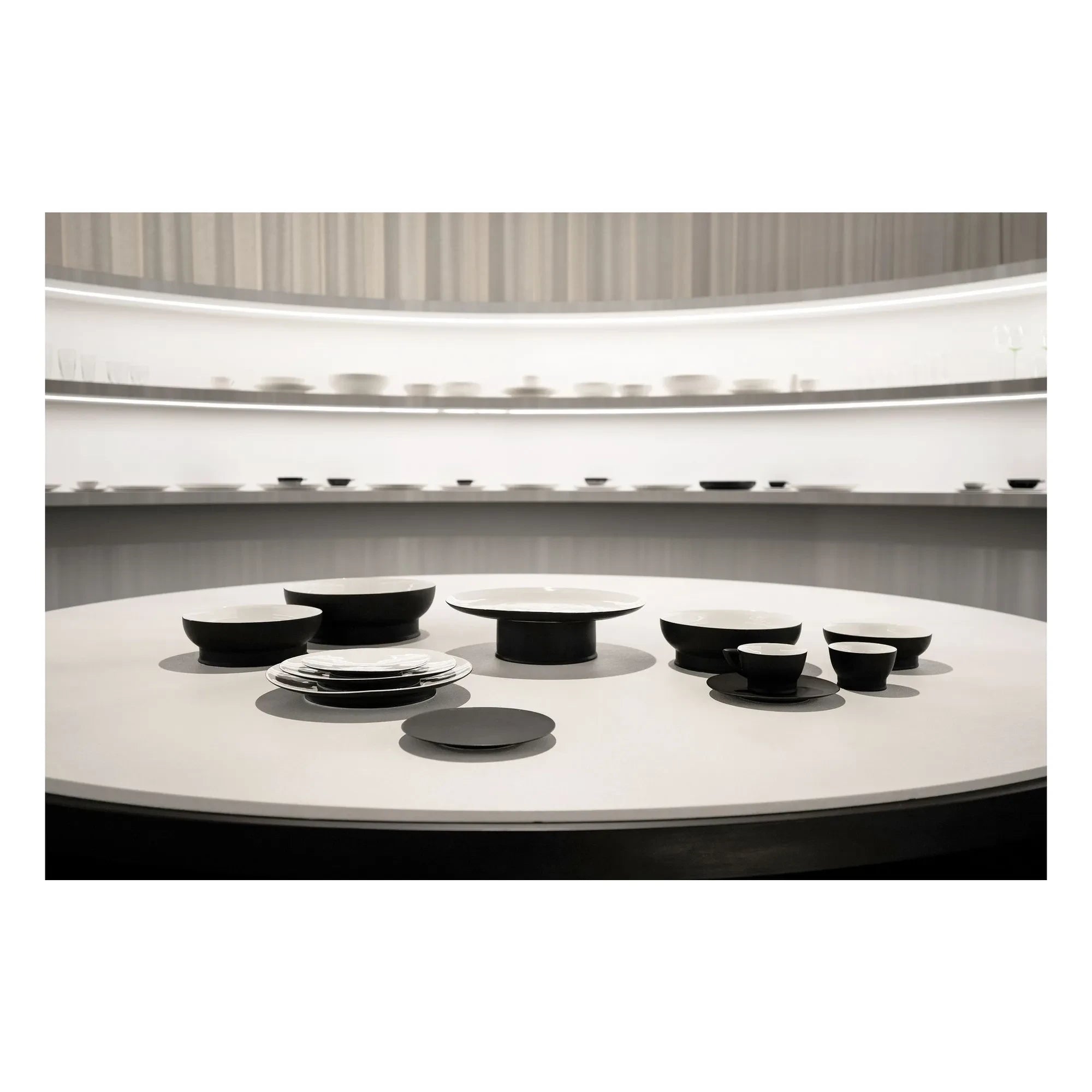 Serax - Ceramic Bowls, Ann Demeulemeester - 2-Piece Set | Black