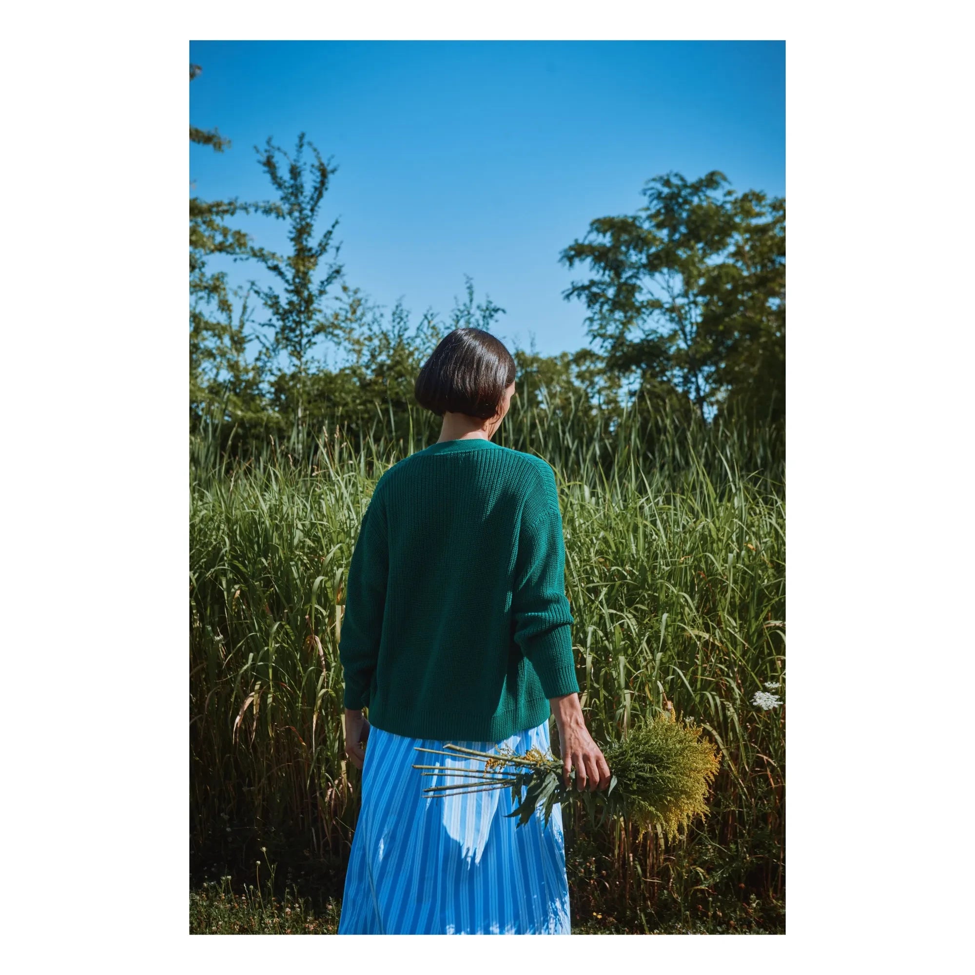 Poudre Organic - Cardigan Mate | Green