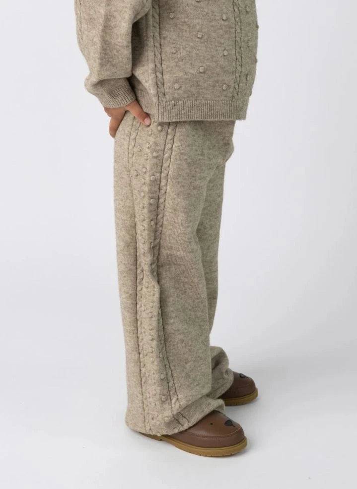 Donsje - Penelopa Mesh Pants | Heather Beige