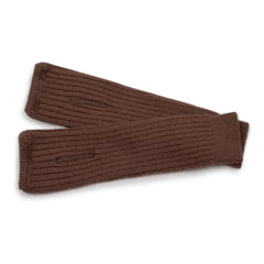 Collégien - Madeleine merino wool gloves | Chocolate