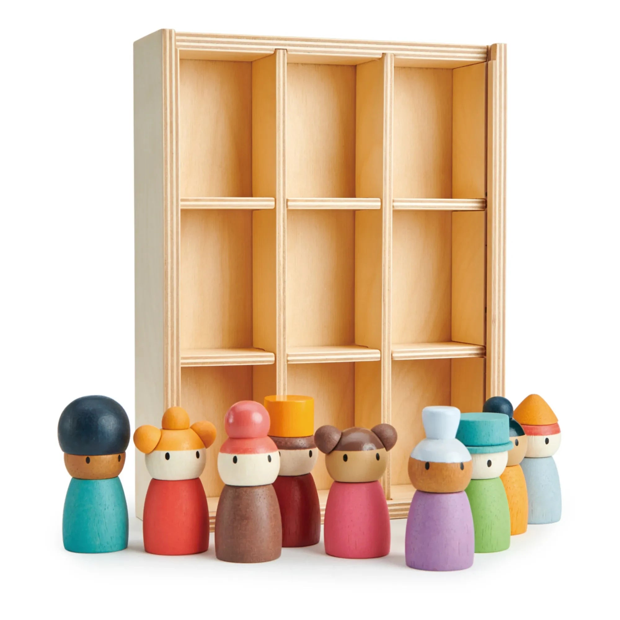 Tender Leaf Toys - Happy Folk Hotel and Wooden Figures